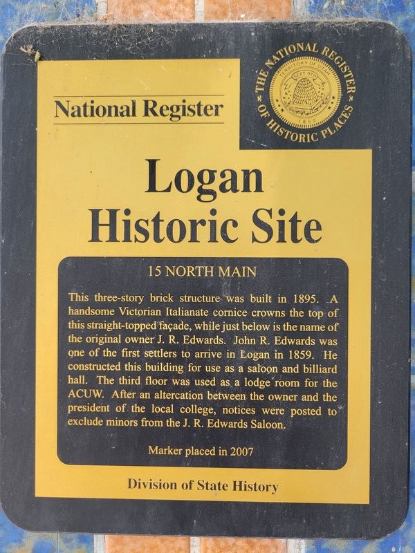 15 North Main Marker image. Click for full size.