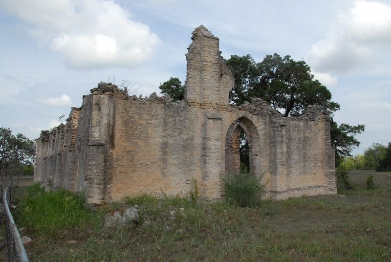 Ruins of Brushy Creek Church. Click for full size. Ruins of Brushy Creek Church image. Click for full size.