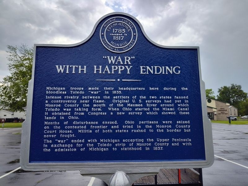 "War" With Happy Ending Marker. Click for full size. "War" With Happy Ending Marker image. Click for full size.