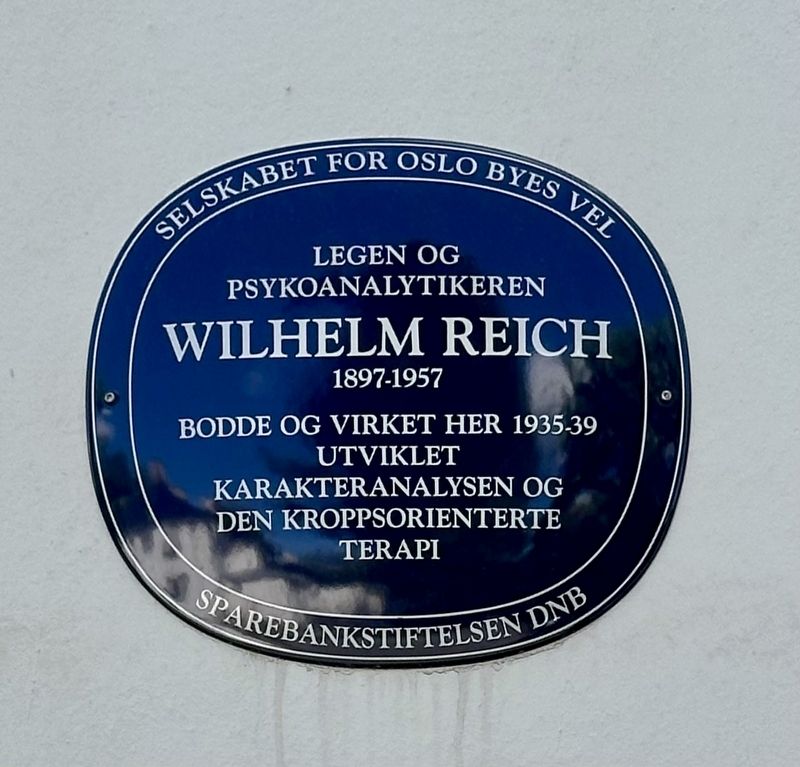 Wilhelm Reich Marker. Click for full size. Wilhelm Reich Marker image. Click for full size.
