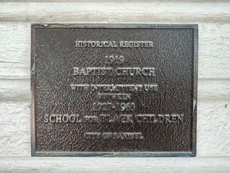 Baptist Church Marker image. Click for more information.