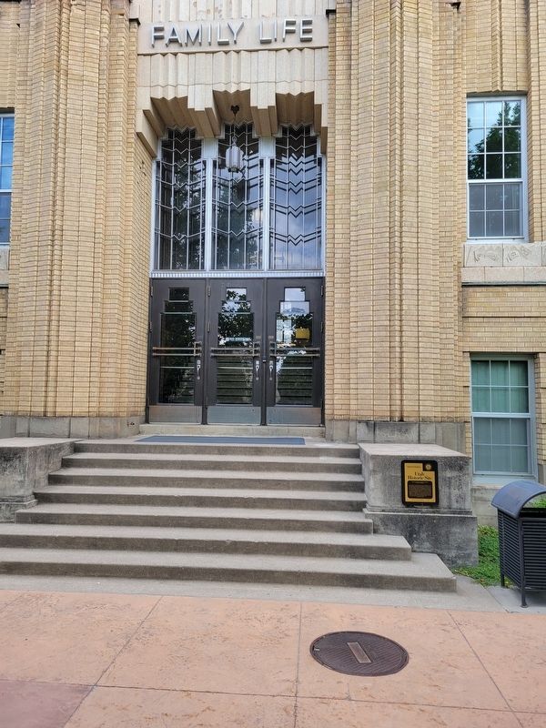 Home Economics/Commons Building Marker image. Click for full size.