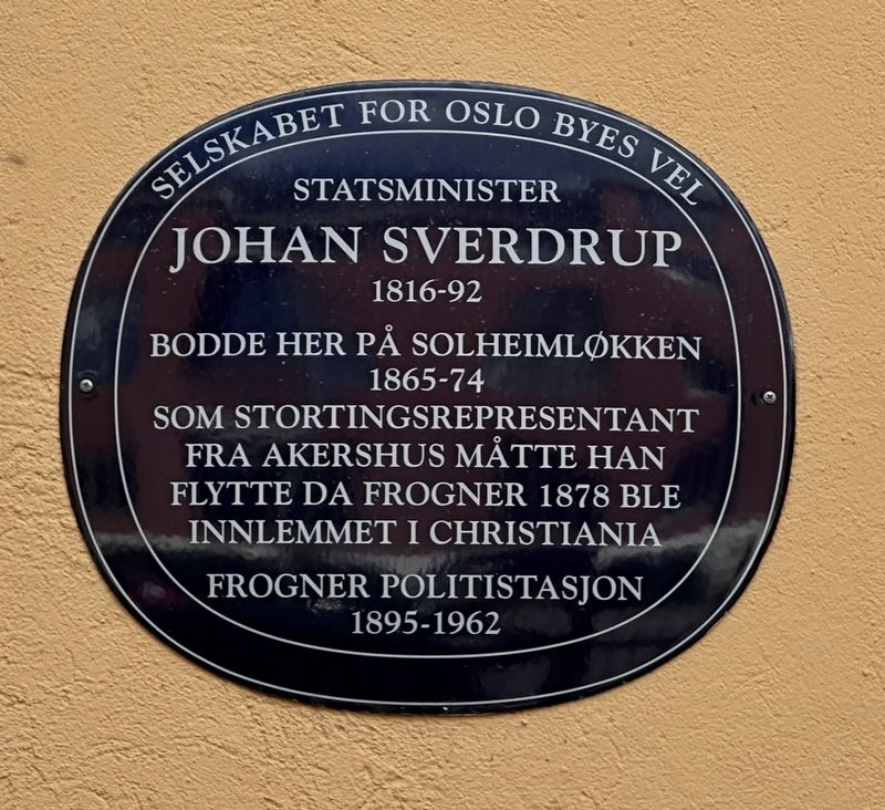 Johan Sverdrup Marker. Click for full size. Johan Sverdrup Marker image. Click for full size.
