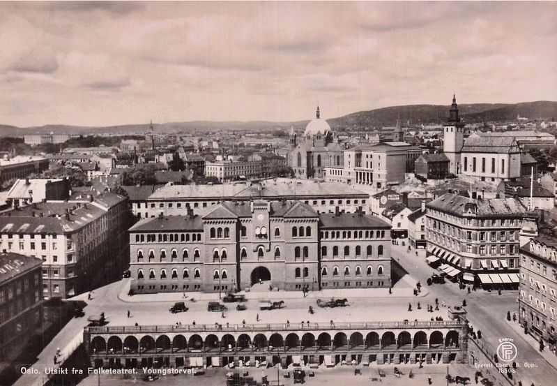 Youngstorget / Youngs Square postcard. Click for full size. Youngstorget / Youngs Square postcard image. Click for full size.