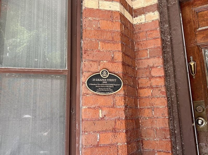 25 Draper Street Marker image. Click for full size.