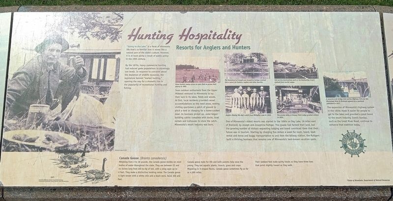 Hunting Hospitality Marker. Click for full size. Hunting Hospitality Marker image. Click for full size.