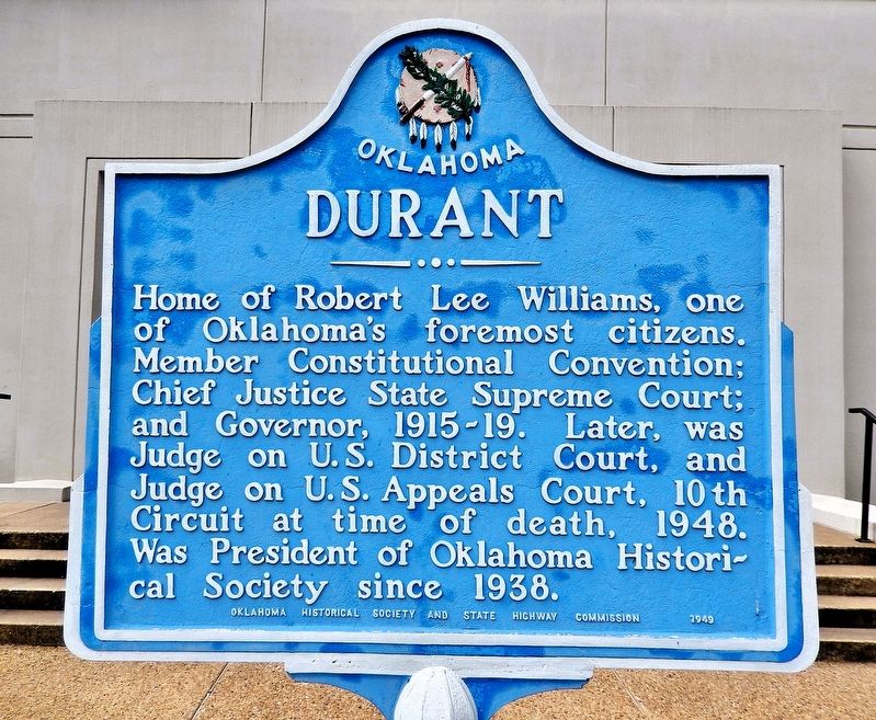 Durant Marker image. Click for full size.