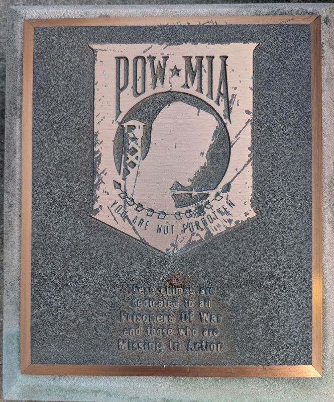 P.O.W. Plaque image. Click for full size.