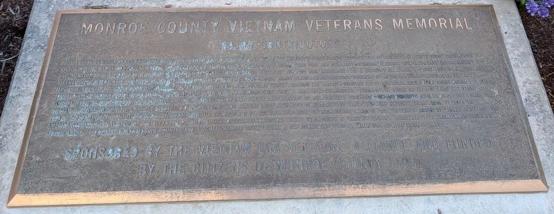 Original Dedication Plaque image. Click for full size.