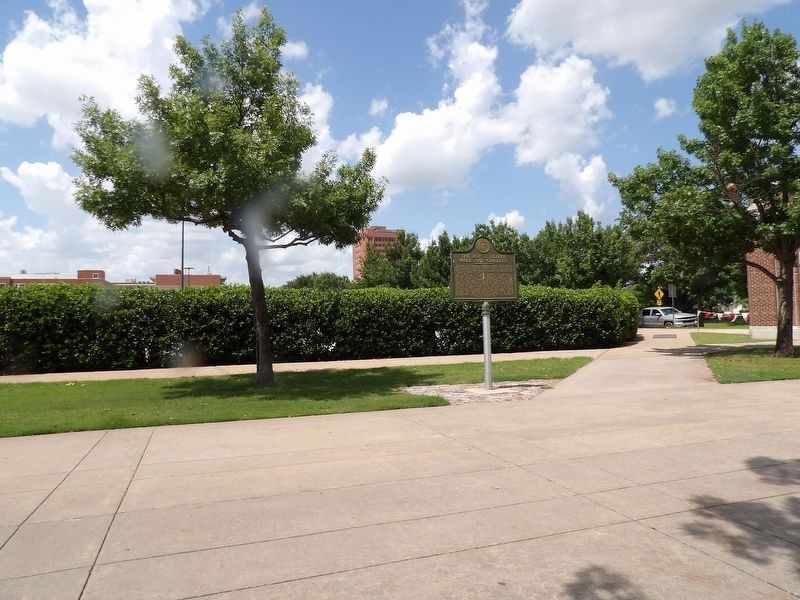 The Roy T. Oliver Walk and Gardens Marker image. Click for full size.