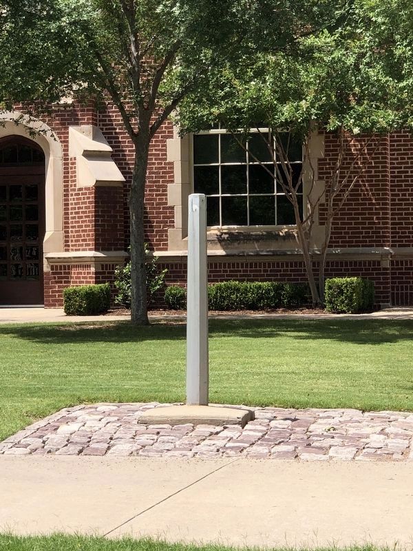 The OU Field House Marker (missing). Click for full size. The OU Field House Marker (missing) image. Click for full size.