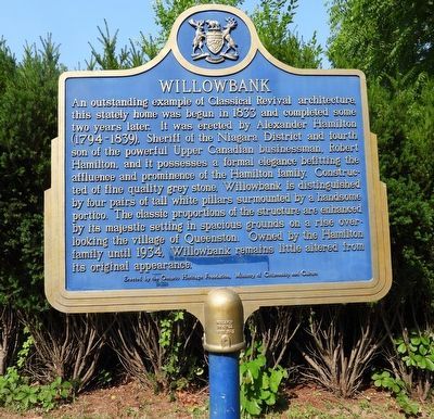 Willowbank Marker image. Click for full size.
