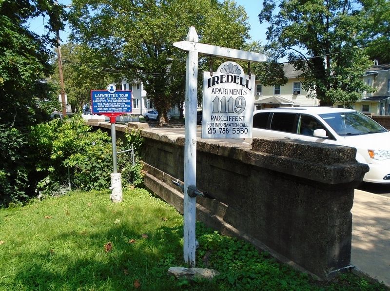 Lafayette's Tour Marker image. Click for full size.