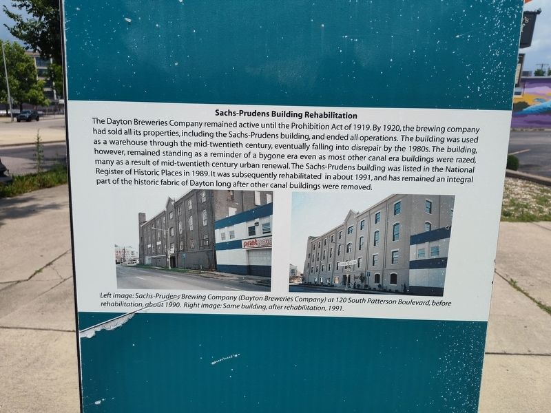 Sachs-Prudens Building Rehabilitation Marker image. Click for full size.