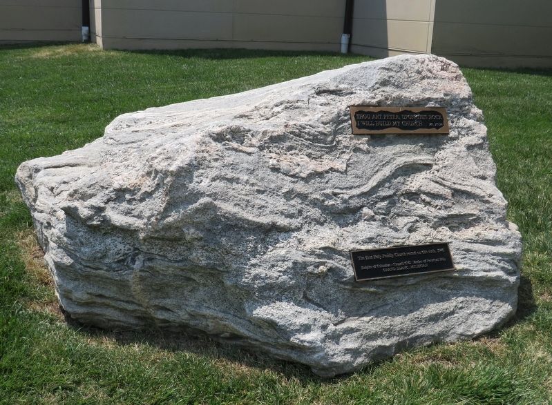 Holy Family Catholic Church Marker. Click for full size. Holy Family Catholic Church Marker image. Click for full size.