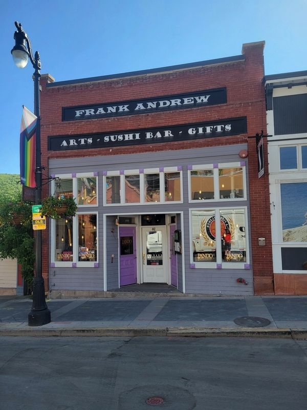 Frank Andrew Building Marker image. Click for full size.