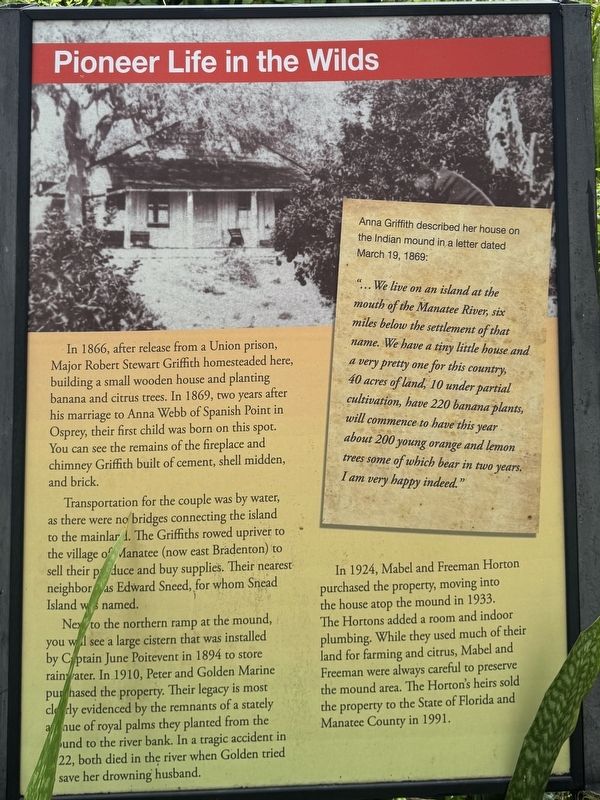 Pioneer Life in the Wilds Marker image. Click for full size.