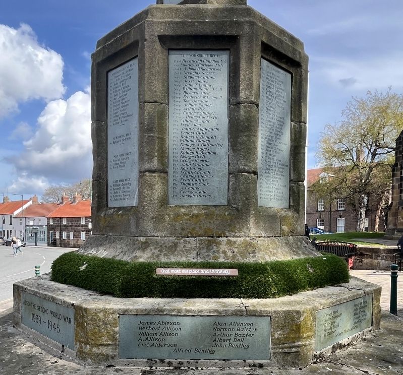The War Memorial. Click for full size. The War Memorial image. Click for full size.