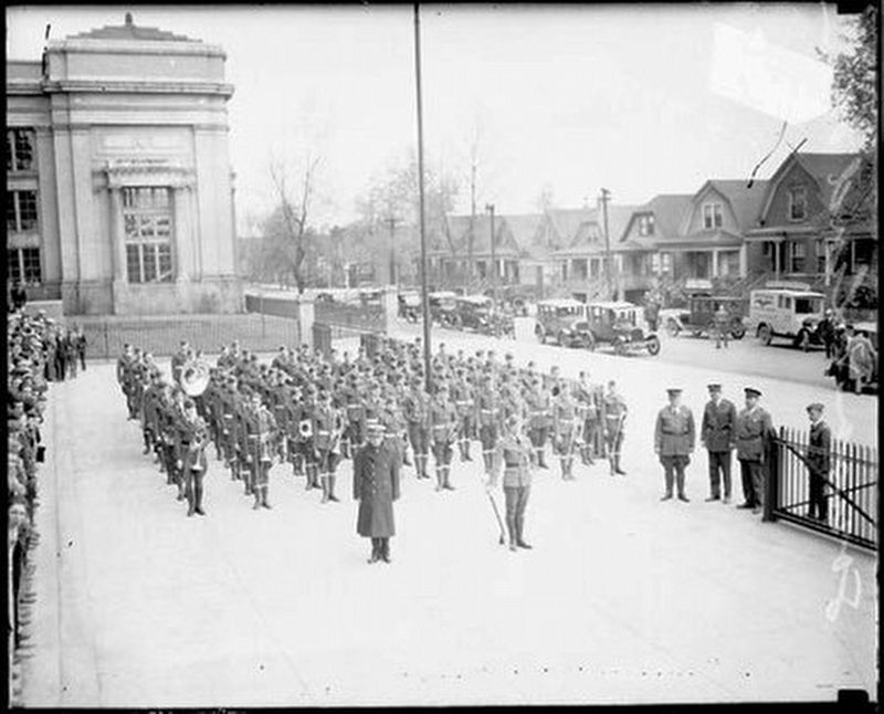John Philip Sousa at Lindblom Technical High School image. Click for full size.