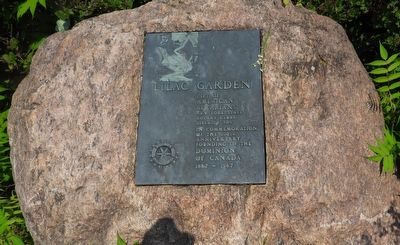 Lilac Garden Marker. Click for full size. Lilac Garden Marker image. Click for full size.