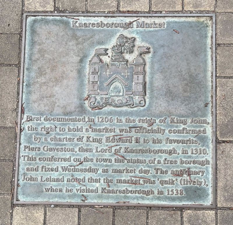 Knaresborough Market Marker. Click for full size. Knaresborough Market Marker image. Click for full size.