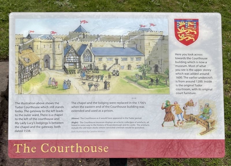 The Courthouse Marker image. Click for full size.