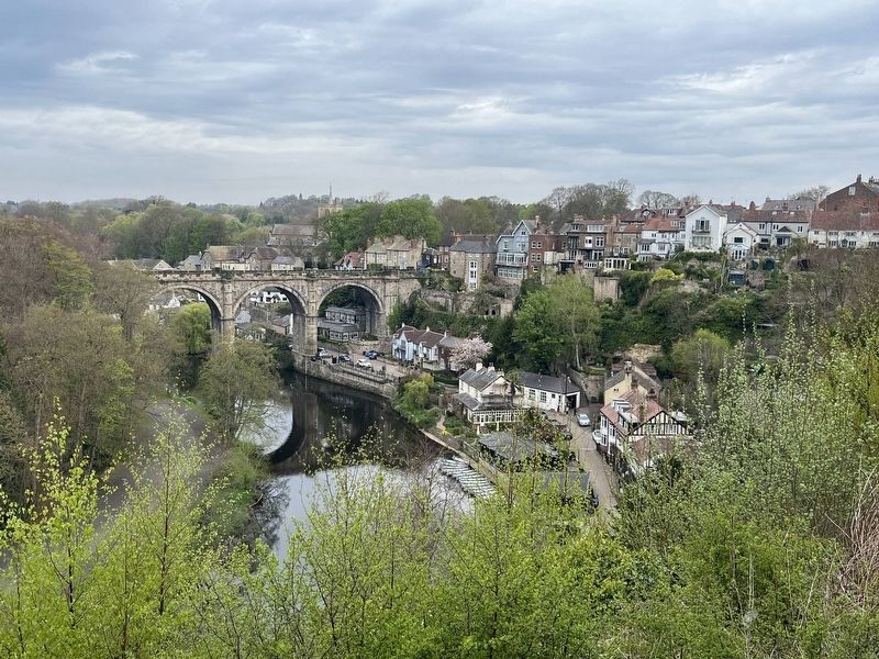 Nidd Gorge and Railway Bridge. Click for full size. Nidd Gorge and Railway Bridge image. Click for full size.