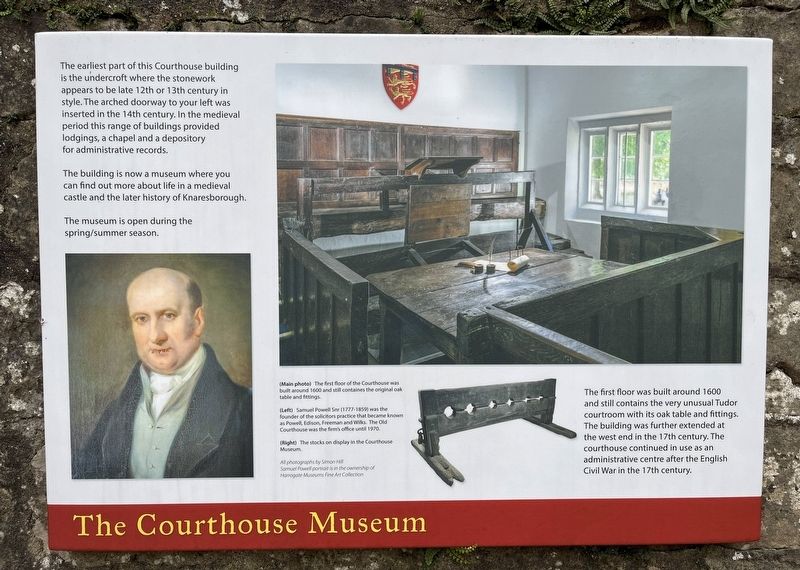 The Courthouse Museum Marker. Click for full size. The Courthouse Museum Marker image. Click for full size.