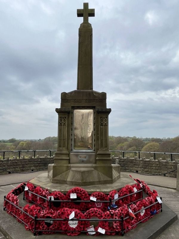 Knaresborough War Memorial Marker. Click for full size. Knaresborough War Memorial Marker image. Click for full size.