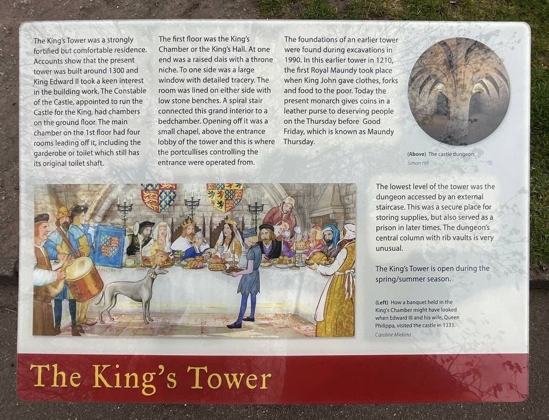 The King's Tower Marker. Click for full size. The King's Tower Marker image. Click for full size.