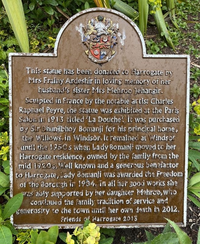 La Douche Statue Marker image. Click for full size.