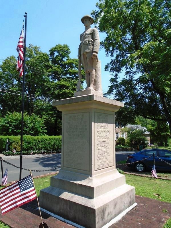 Falls Township World War Memorial. Click for full size. Falls Township World War Memorial image. Click for full size.