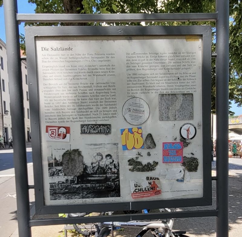 Die Salzlände / The Salt Landing Marker. Click for full size. Die Salzlände / The Salt Landing Marker image. Click for full size.
