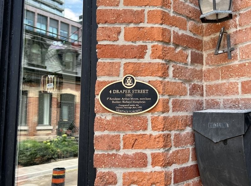 4 Draper Street Marker. Click for full size. 4 Draper Street Marker image. Click for full size.