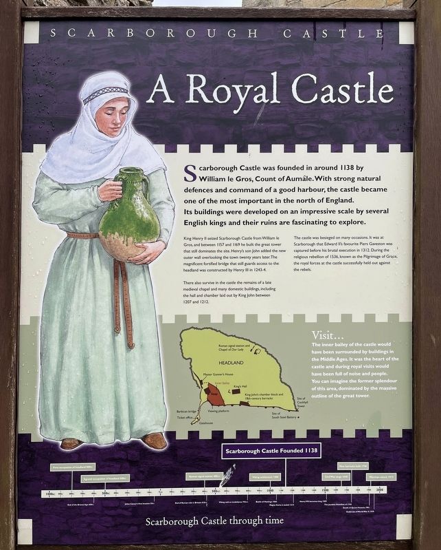 A Royal Castle Marker image. Click for full size.