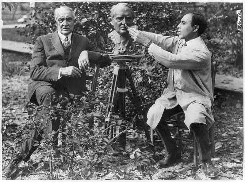 Warren G. Harding. Click for full size. Warren G. Harding image. Click for full size.