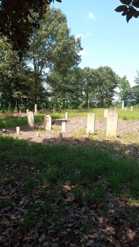 Old Fellowship Baptist Church Cemetery Marker. Click for full size. Old Fellowship Baptist Church Cemetery Marker image. Click for full size.