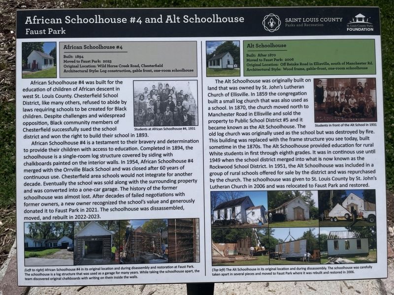 Alt School House Marker image. Click for full size.