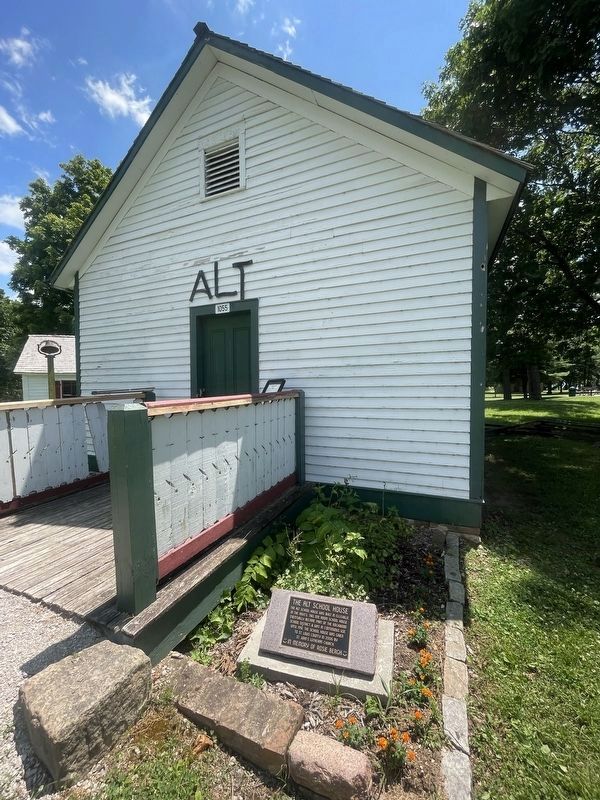 Alt School House Marker image. Click for full size.