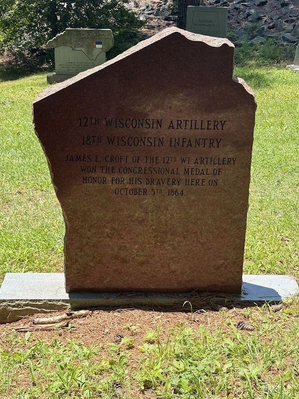 Wisconsin Marker. Click for full size. Wisconsin Marker image. Click for full size.