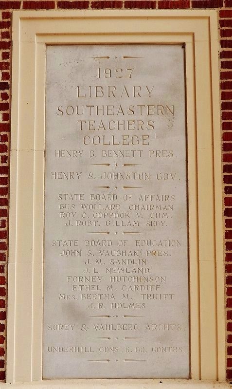 Henry G. Bennett Memorial Library image. Click for full size.