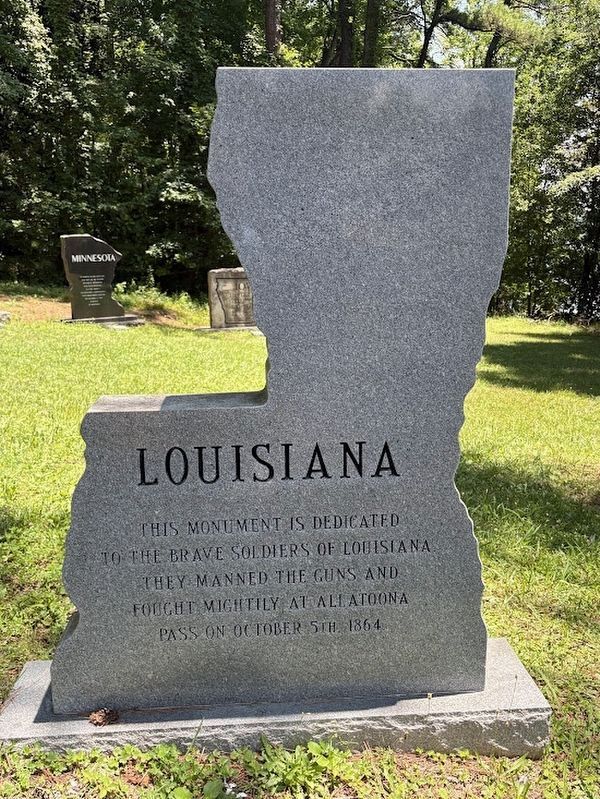 Louisiana Marker. Click for full size. Louisiana Marker image. Click for full size.