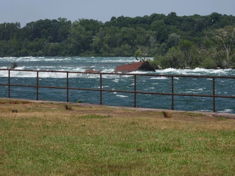 Stranded Scow in 2025. Click for full size. Stranded Scow in 2025 image. Click for full size.