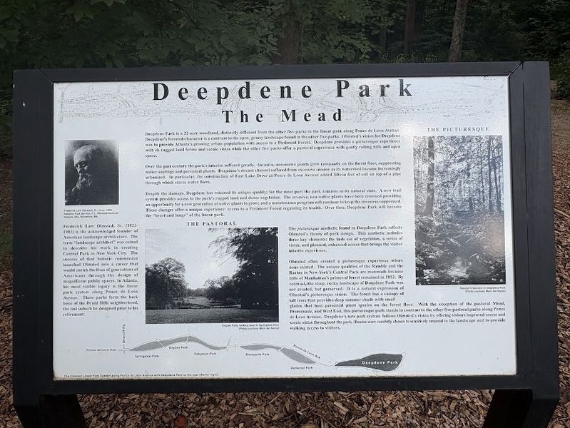 Deepdene Park Marker. Click for full size. Deepdene Park Marker image. Click for full size.