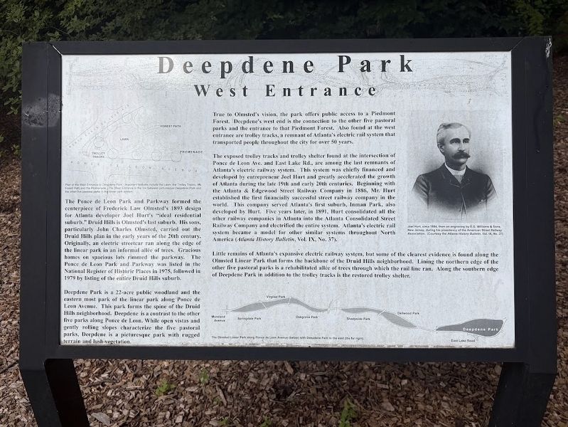 Deepdene Park Marker. Click for full size. Deepdene Park Marker image. Click for full size.