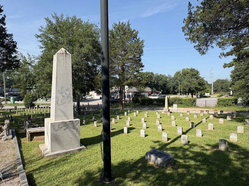150 Confederate Dead Marker image. Click for full size.