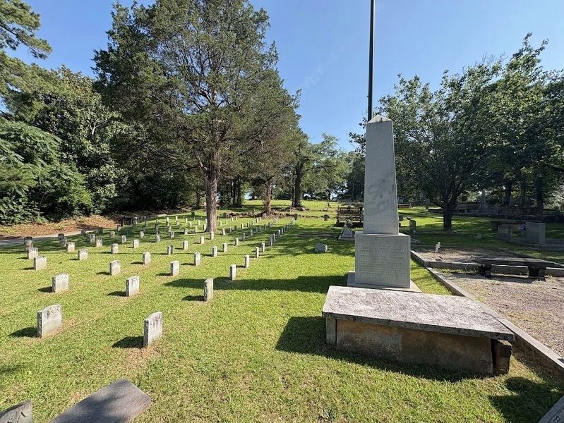 Stone Mountain City Cemetery CSA Monument image. Click for full size.