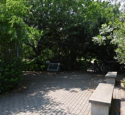 Gate House - Marker in context. Click for full size. Gate House - Marker in context image. Click for full size.