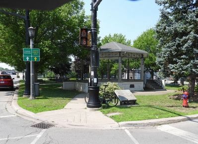 Chippawa Post Office Sign - Marker in context. Click for full size. Chippawa Post Office Sign - Marker in context image. Click for full size.