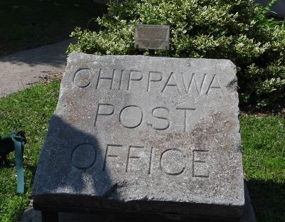 Chippawa Post Office Sign. Click for full size. Chippawa Post Office Sign image. Click for full size.
